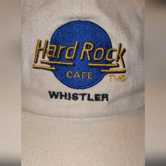 🎸VINTAGE HARD ROCK CAFE WHISTLER HAT - Picture 2 of 6
